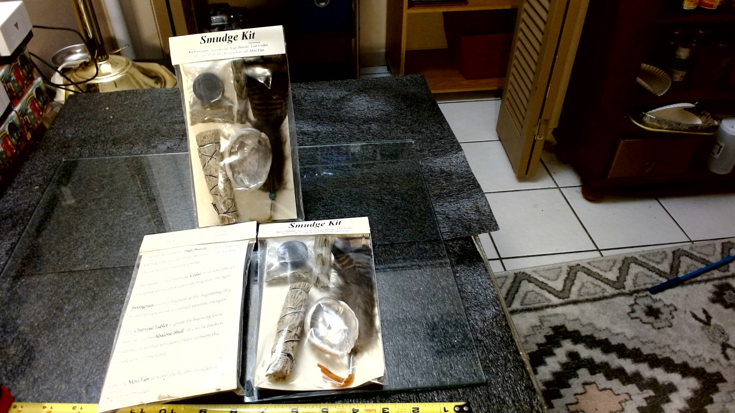 Smudge Kit #4 w/feather