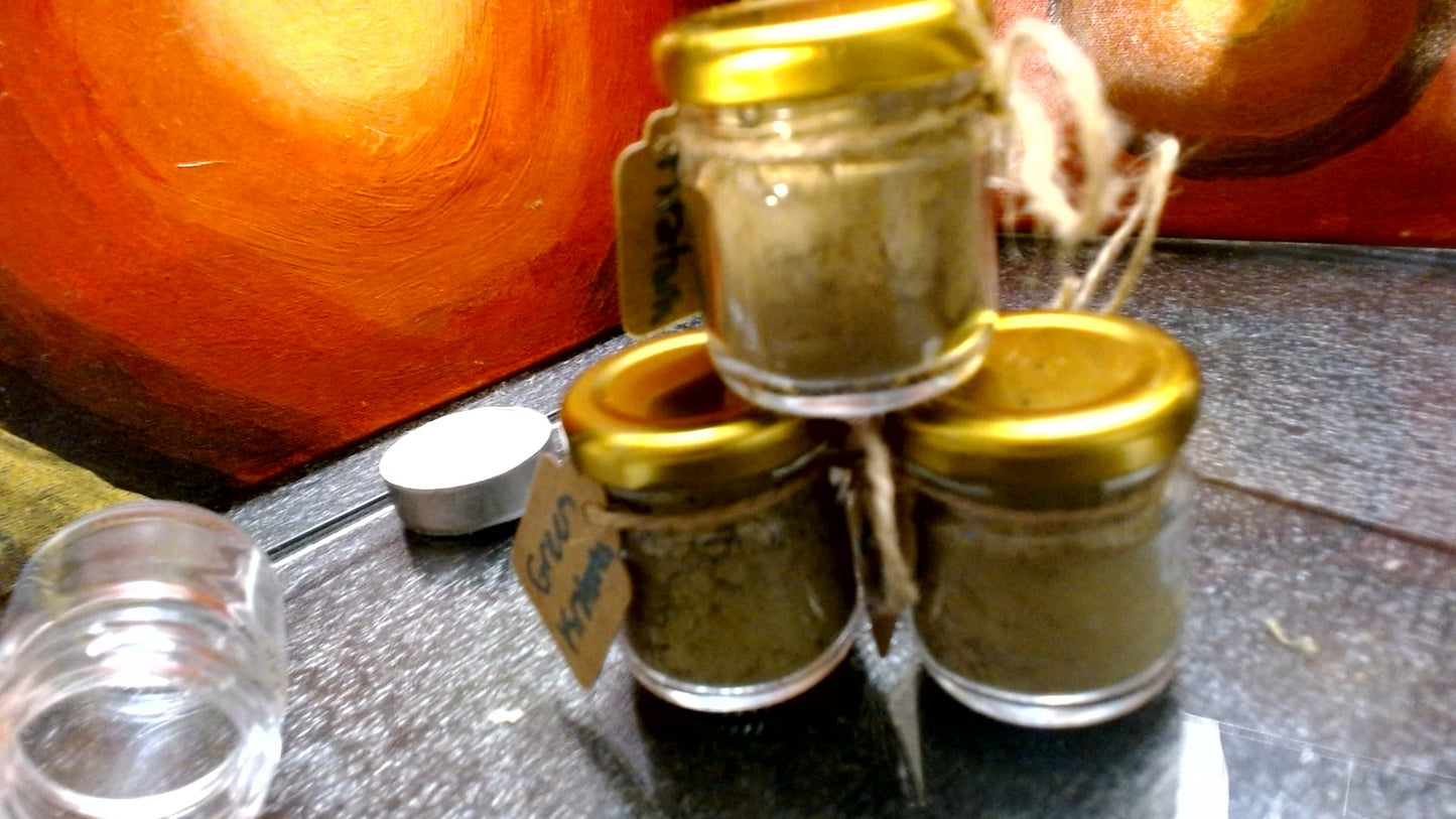 Three Mini Jars of Kratom Powder (you choose 3)
