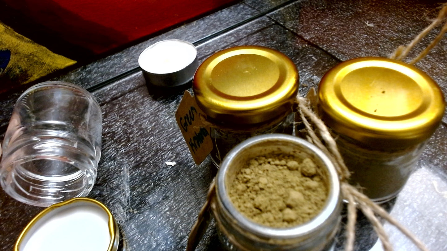 Three Mini Jars of Kratom Powder (you choose 3)