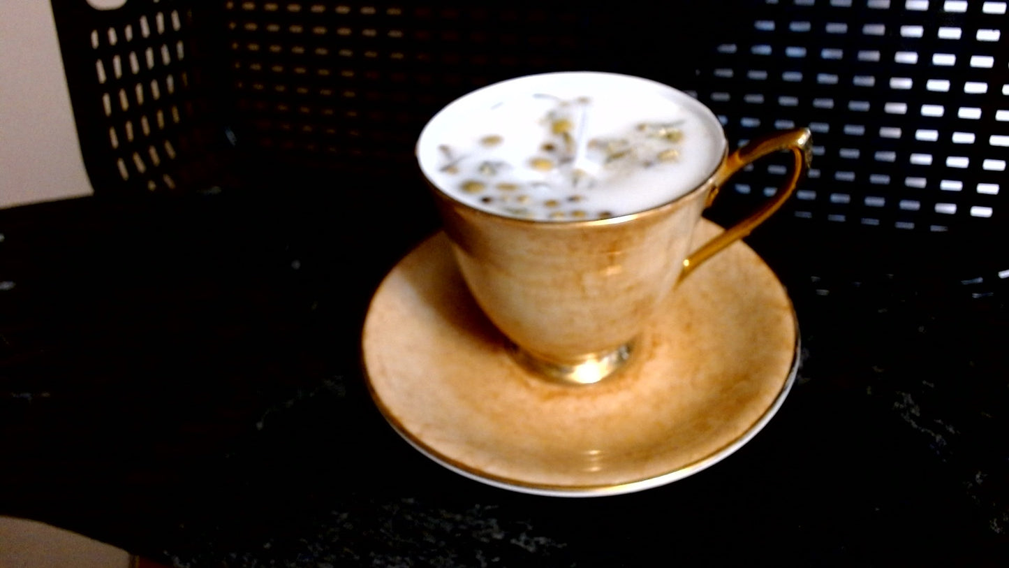 Tea Cup Candle, Chamomile