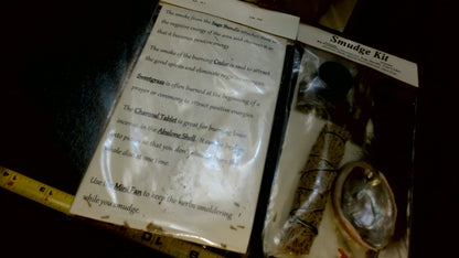 Smudge Kit #4 w/feather