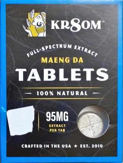 KR8om 95mg Extract Tablet: Maeng Da